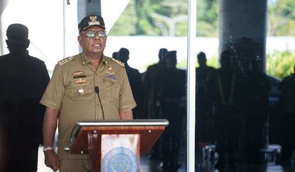 Bupati Mimika Keluarkan Surat Edaran Nyanyikan Lagu Kebangsaan Pada Jam 10 Pagi